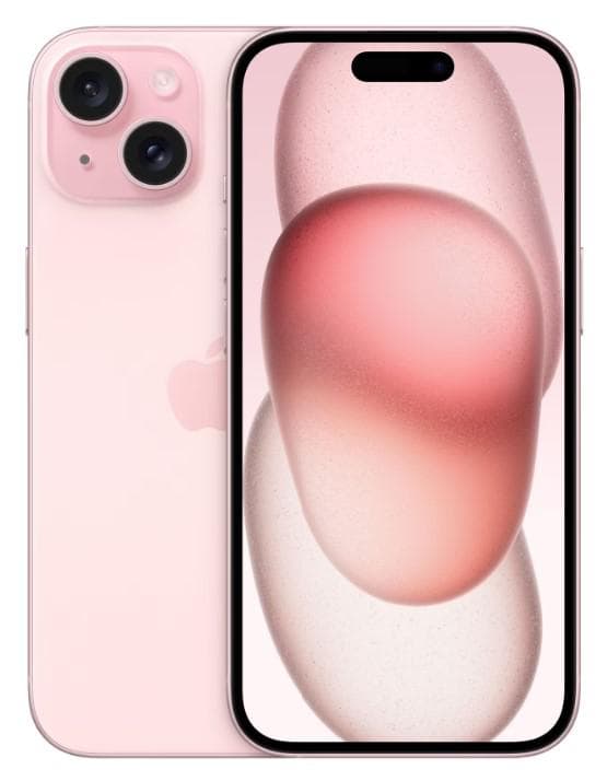 Apple iPhone 15 6.1" 6GB 128GB Pink "MTP13__/A"