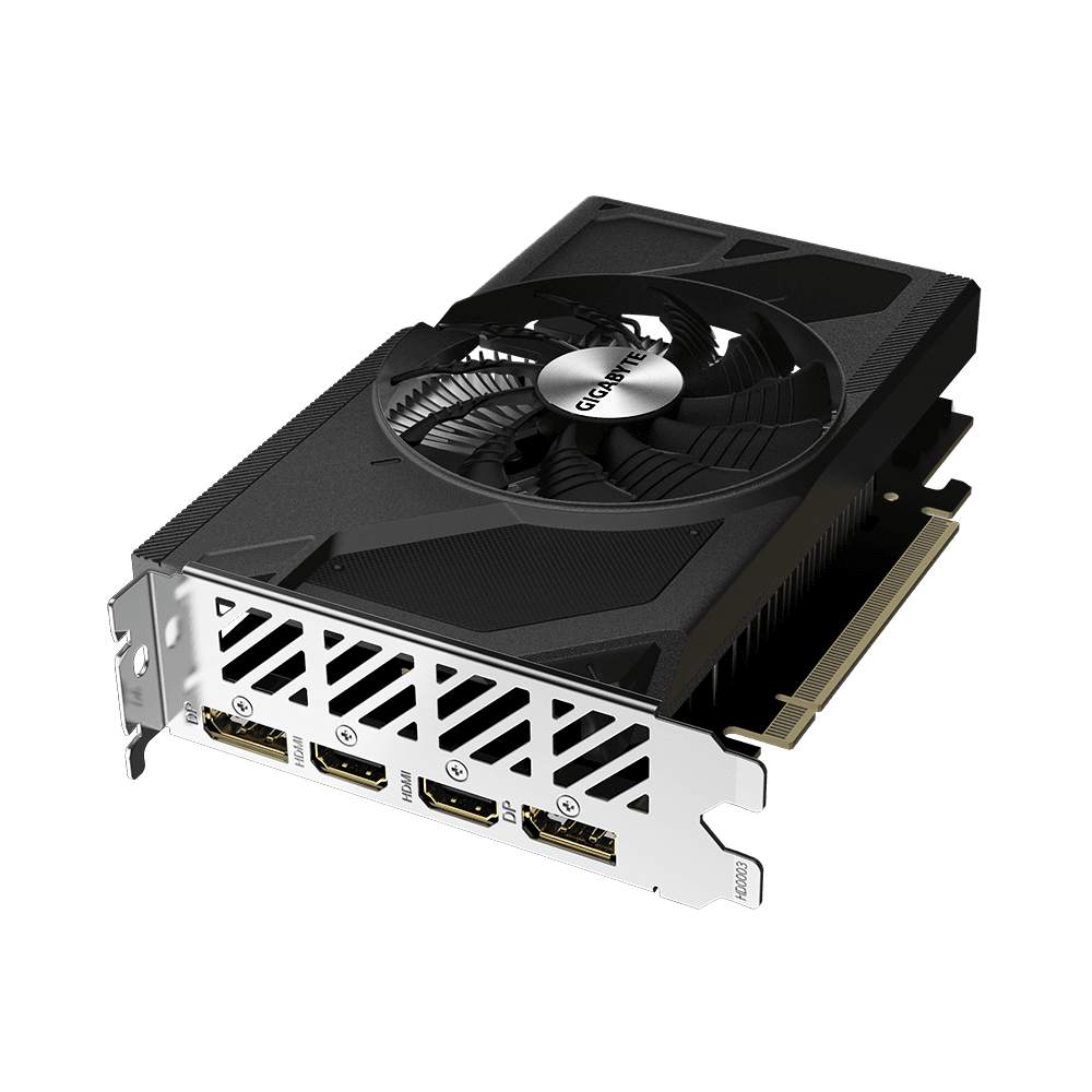 GIGABYTE GeForce RTX 4060 D6 8G, GDDR6, 128 bit "N4060D6-8GD" — miniatură
