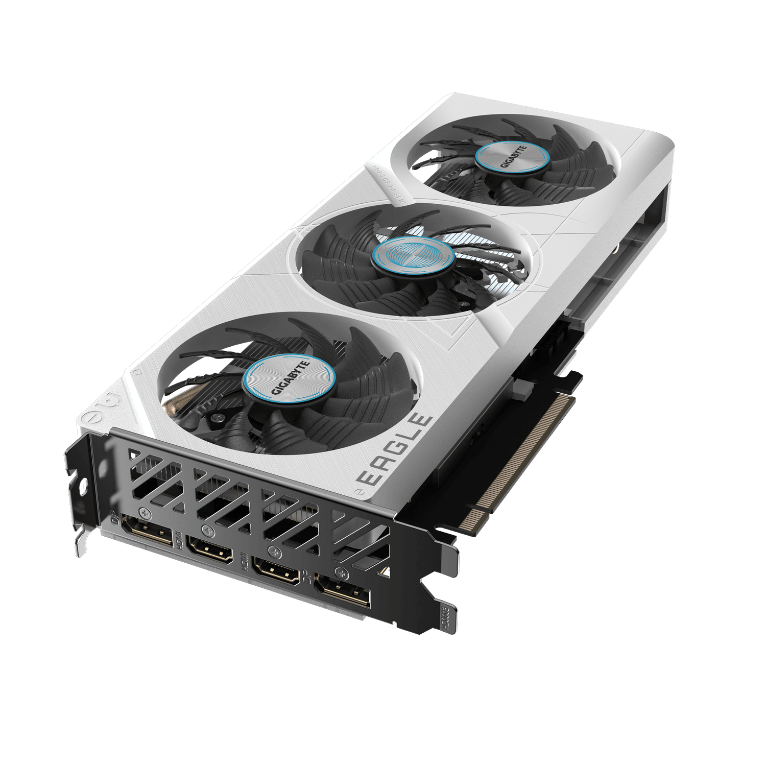 GIGABYTE GeForce RTX 4060 EAGLE OC ICE 8G, 8 GB GDDR6, 128-bit "N4060EAGLEOC ICE-8GD" — miniatură