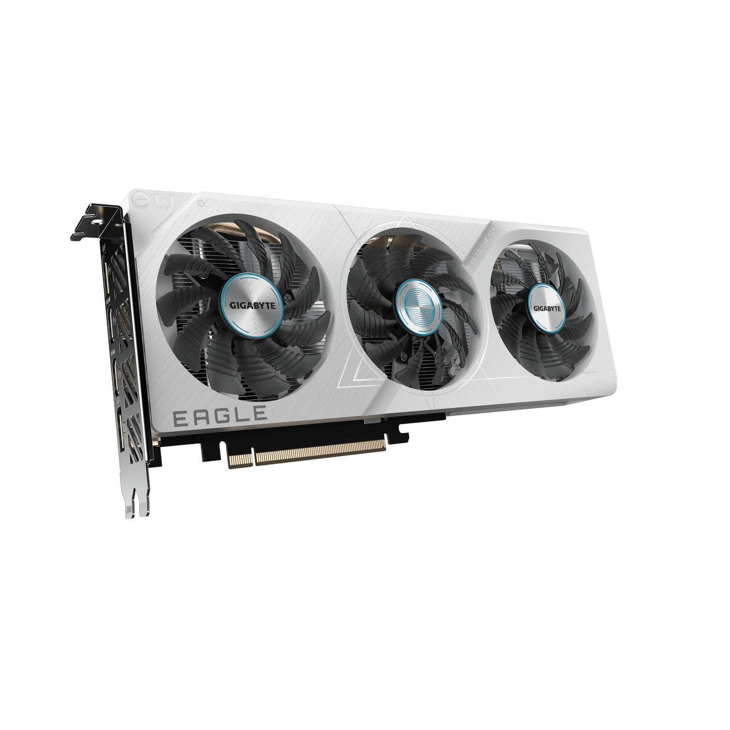 GIGABYTE GeForce RTX 4060 EAGLE OC ICE 8G, 8 GB GDDR6, 128-bit "N4060EAGLEOC ICE-8GD" — miniatură