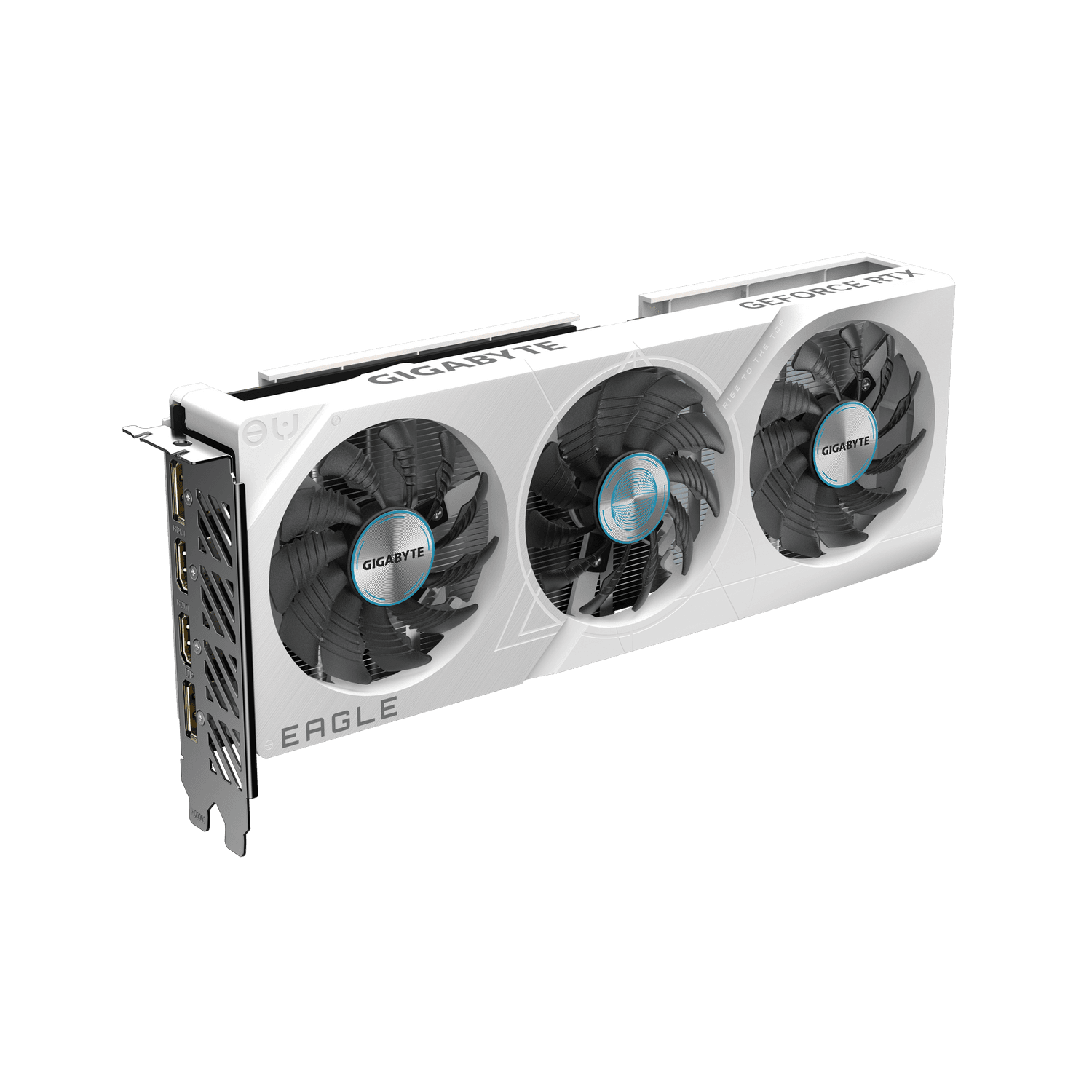 GIGABYTE GeForce RTX 4060 EAGLE OC ICE 8G, 8 GB GDDR6, 128-bit "N4060EAGLEOC ICE-8GD" — miniatură