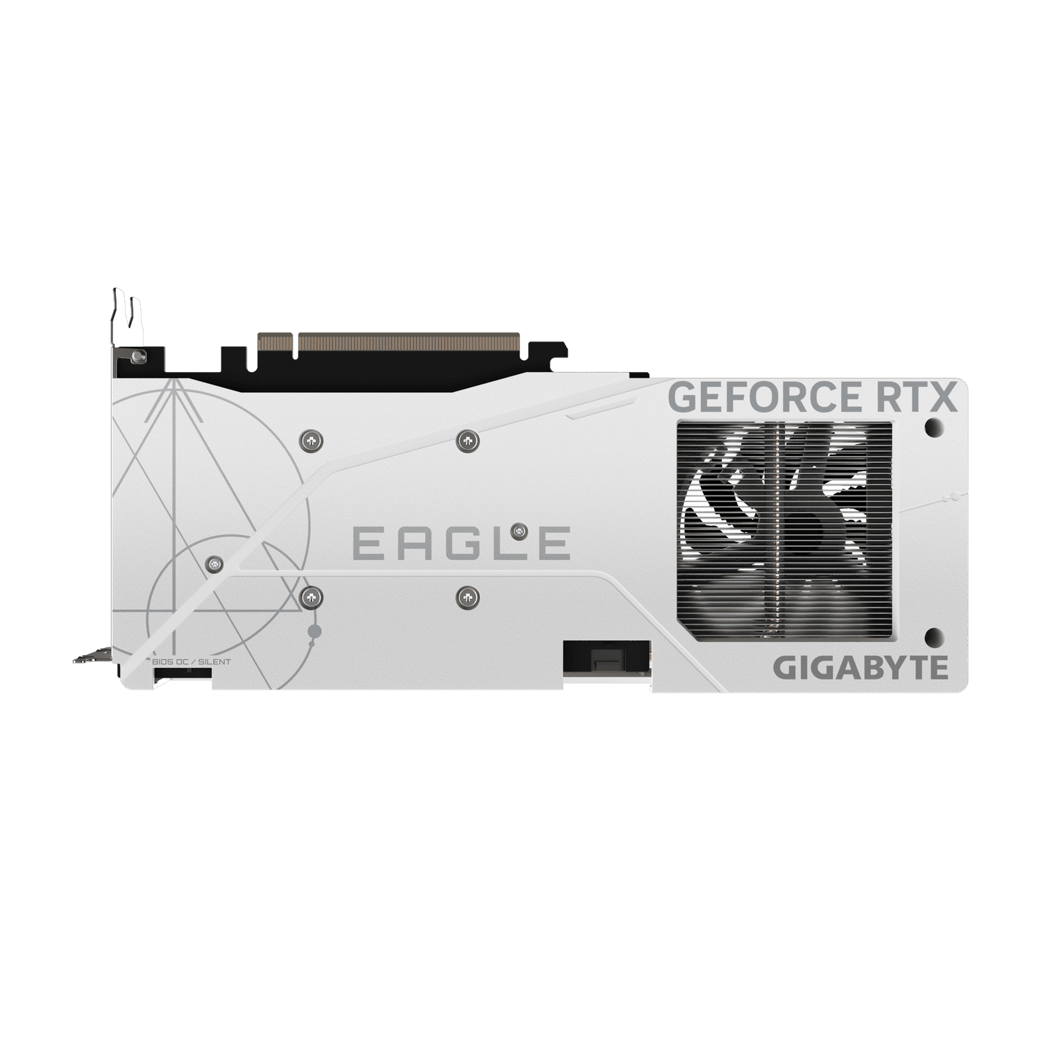 GIGABYTE GeForce RTX 4060 EAGLE OC ICE 8G, 8 GB GDDR6, 128-bit "N4060EAGLEOC ICE-8GD" — miniatură