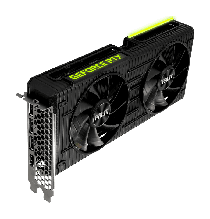 Palit RTX 3060Ti Dual 8GB GDDR6 "NE6306T019P2-190AD" — miniatură