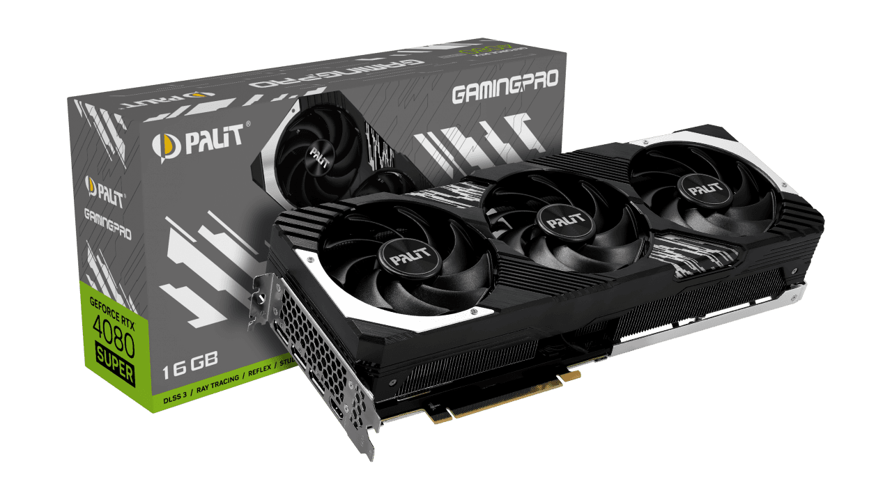PALIT GeForce RTX 4080 Super GamingPro, 16GB GDDR6X, 256-bit "NED408S019T2-1032A" — miniatură