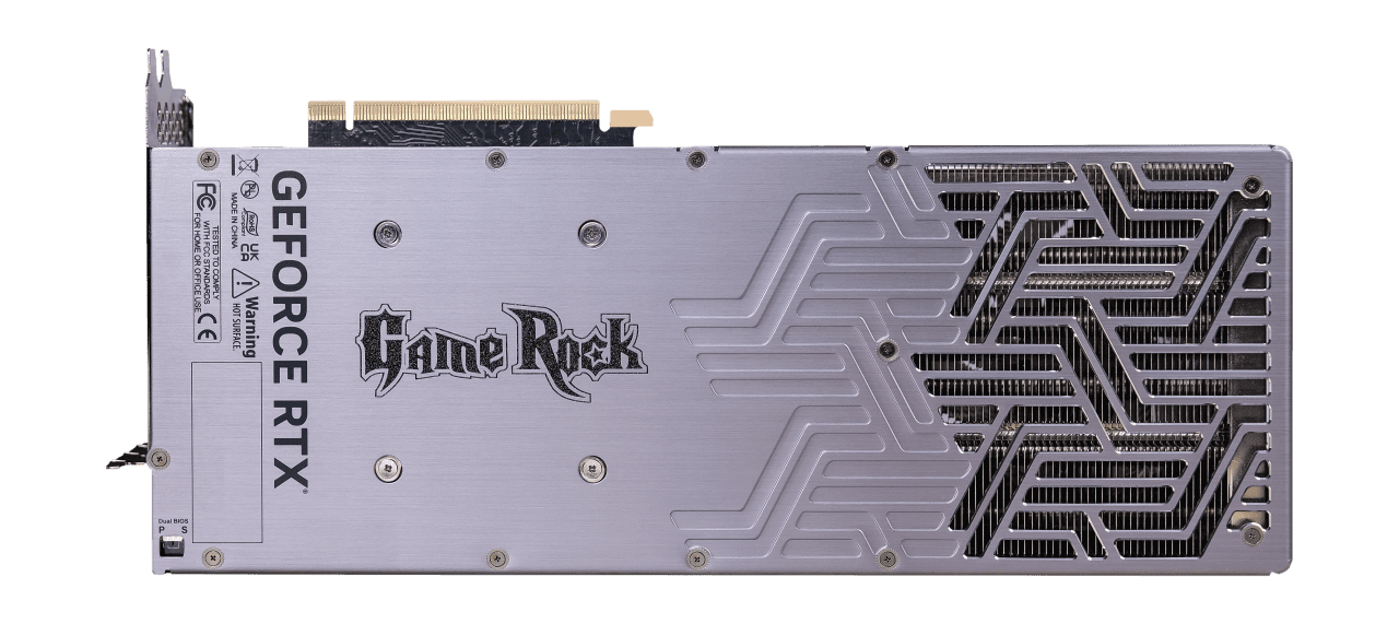 PALIT GeForce RTX 4090 GameRock OmniBlack "NED4090019SB-1020Q" — miniatură