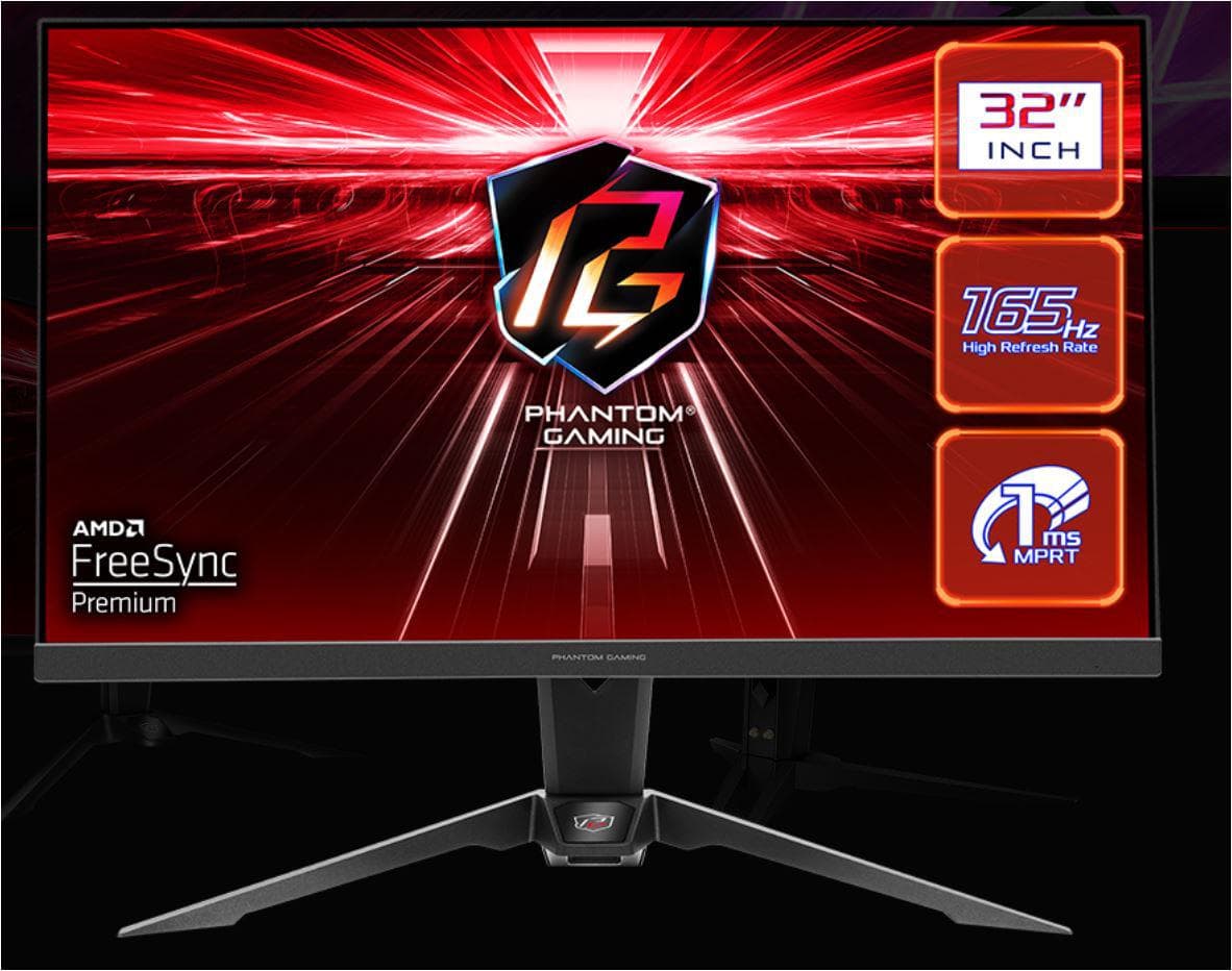 ASROCK PG32QF2B 32"GAMING MONITOR "PG32QF2B"