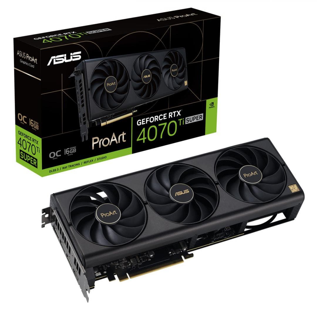 PLACI VIDEO Asus VGA AS PROART RTX 4070 TI SUPER OC 16GB "PROART-RTX4070TIS-O16G"