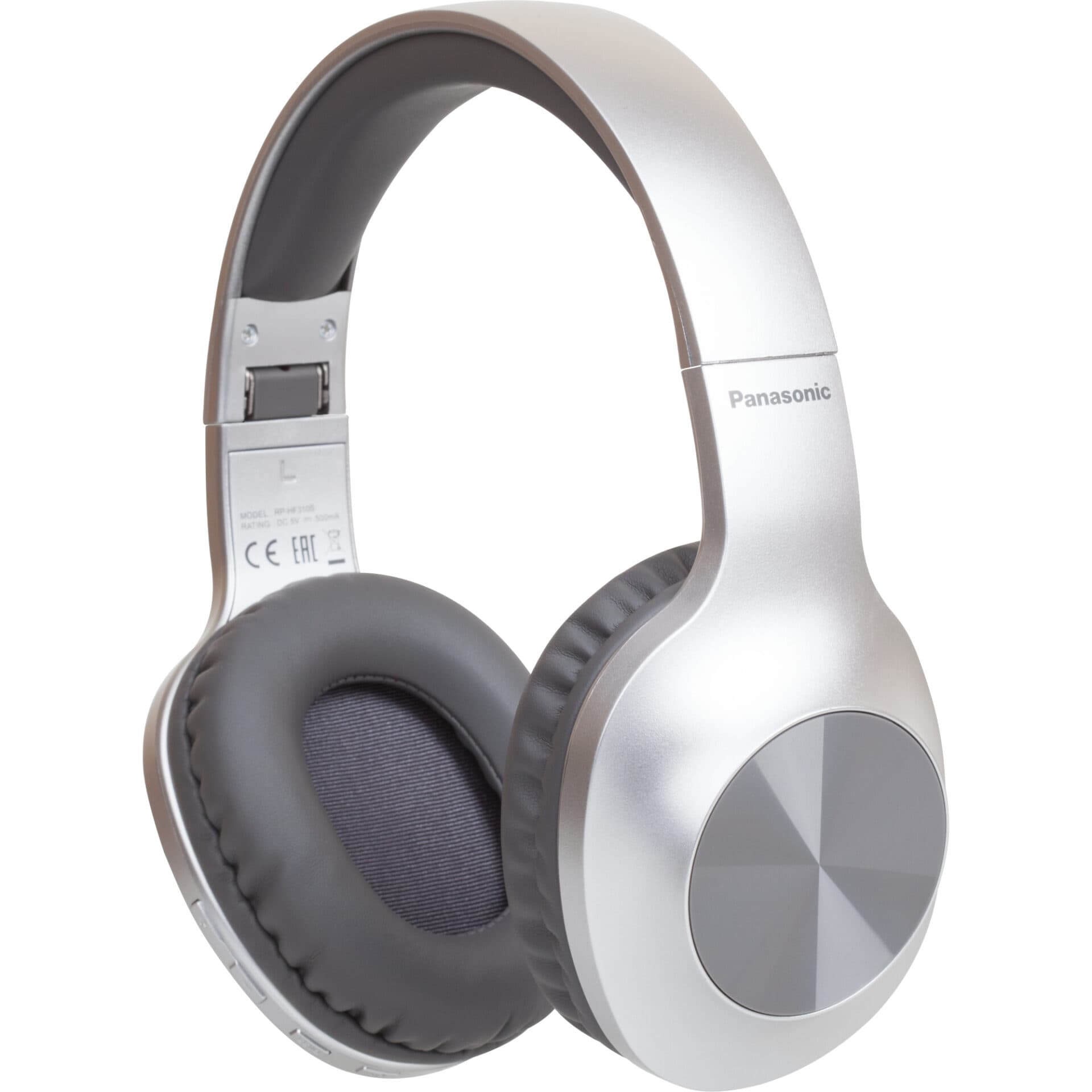 Casti, Panasonic, Over Ear Bluetooth 5.0, Autonomie 23 ore, Argintiu, RB-HX220BDES "RB-HX220BDES"