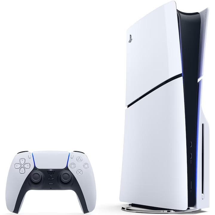 Sony PS5 Blu-Ray Slim Edition 1TB White "SY-PS5BLURAYSLIMEDITION1TBWH"