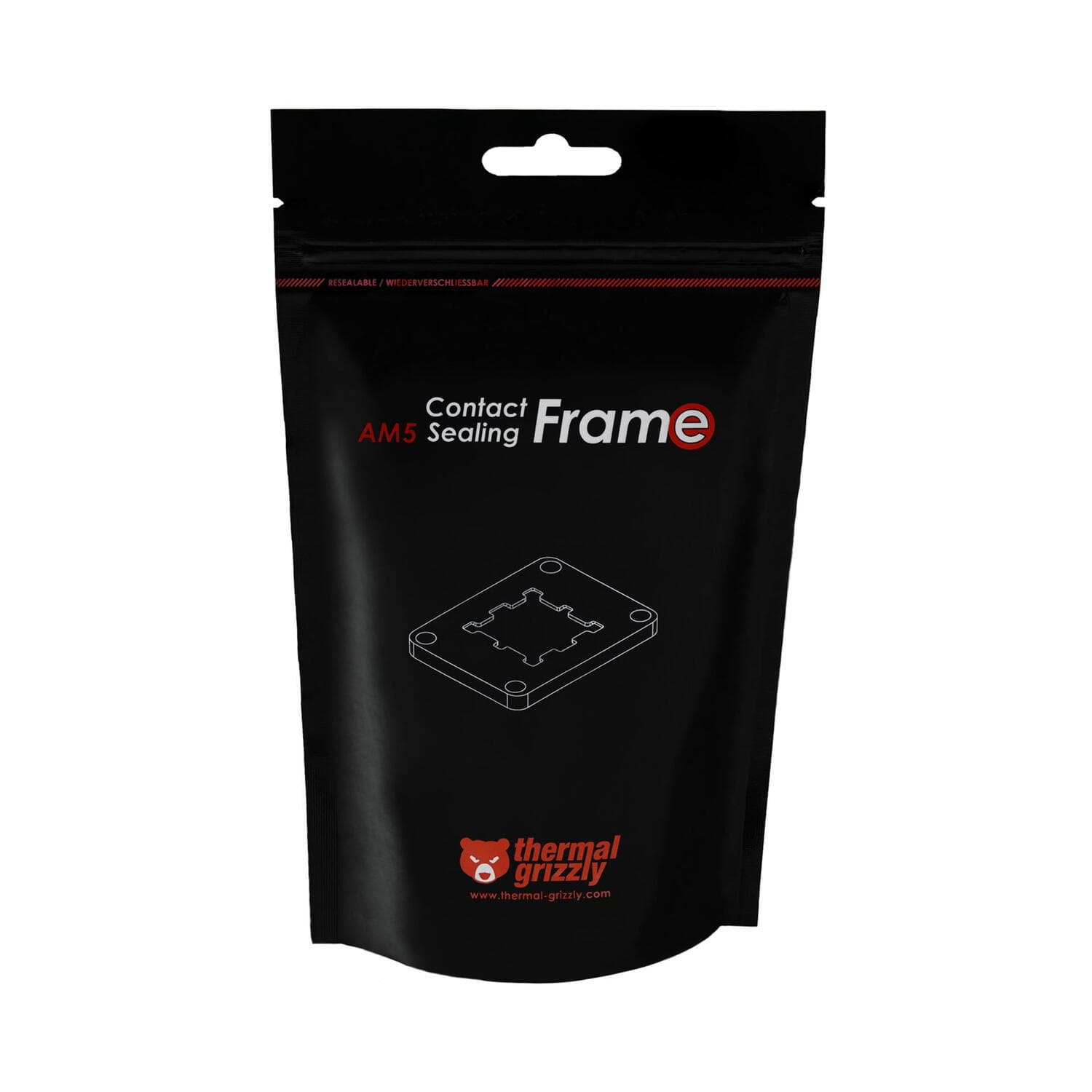 Thermal Grizzly Contact Frame pentru Procesor Ryzen 7000, AM5 "TG-CSF-AM5" — miniatură