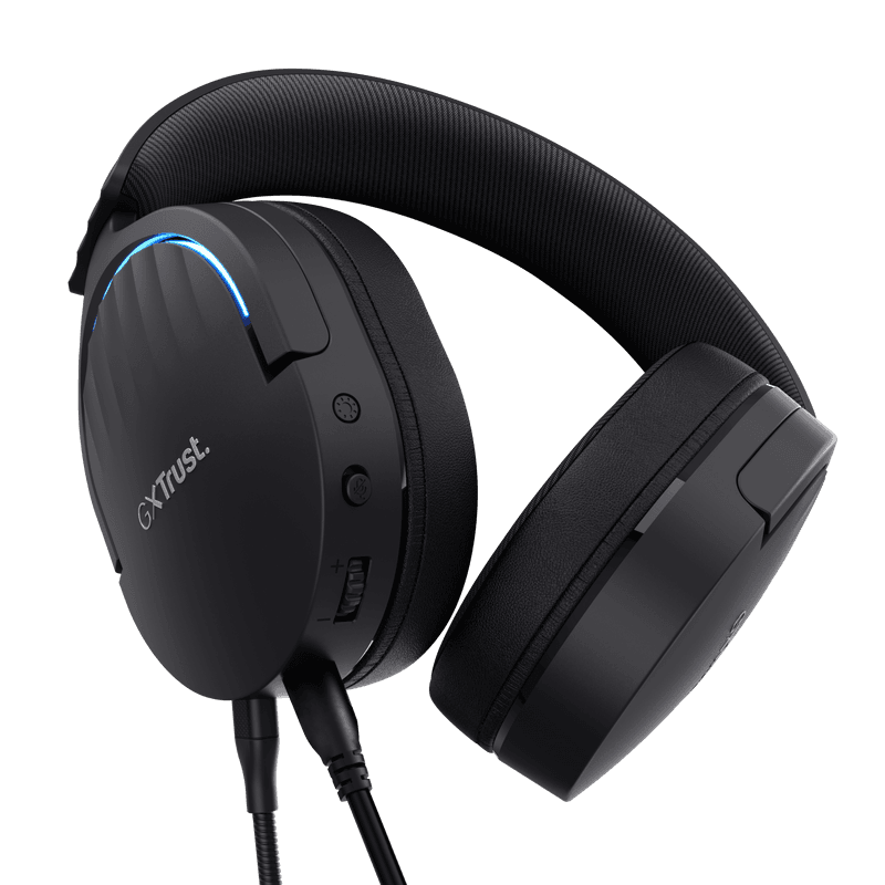 Casti Trust GXT 490P Fayzo cu fir, negru "TR-24900"