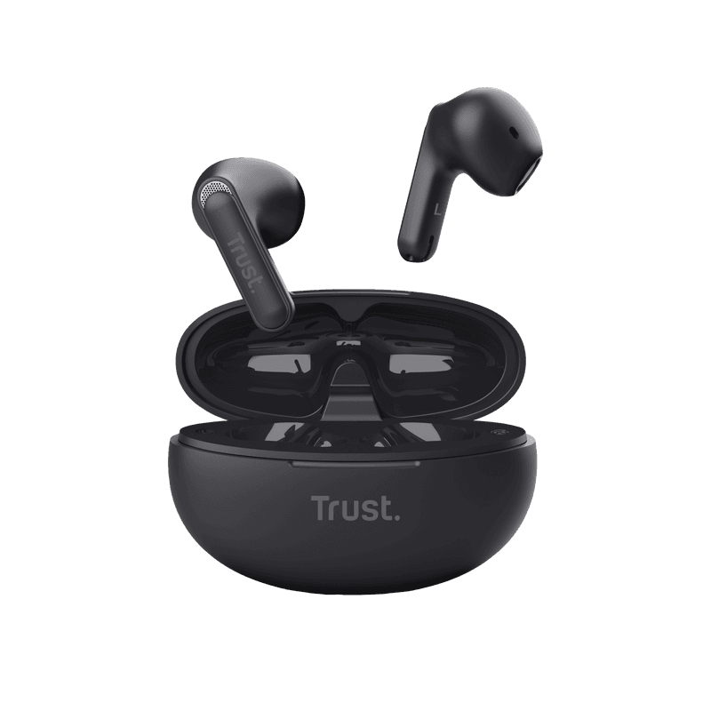Casti Trust Yavi wireless earph., negru "TR-25298" — miniatură