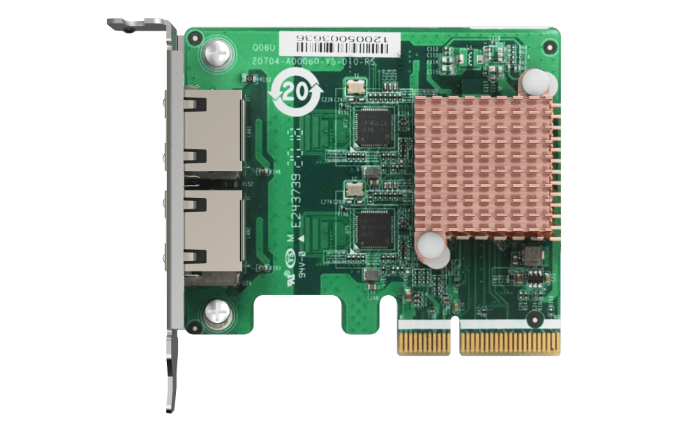 NAS QNAP 464 4BAY 2.9GHZ 8GB 1U SATA "TS-464U-8GA" — miniatură