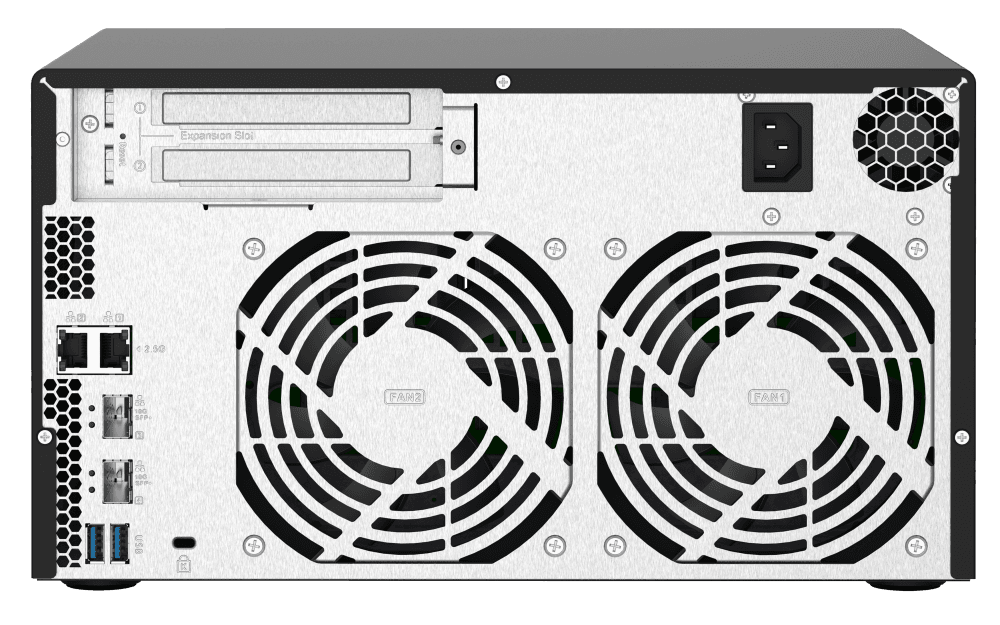 NAS QNAP 832PX 8BAY 1.7GHZ 4GB SATA TWR "TS-832PX-4GA" — miniatură