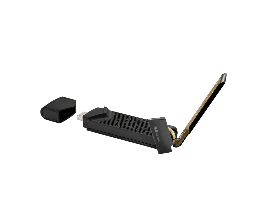 Adaptor USB 3.2 Gen 1 ASUS, AX1800, WirelessDual band 2.4GHz+5GHz "USB-AX56" — miniatură