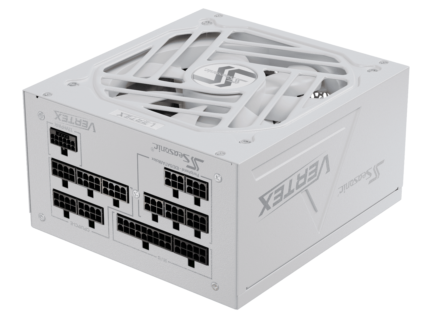 Sursa Seasonic VERTEX GX-1200, 80 Plus Gold, 1200W, 12VHPWR, Full Modulara, Alb "VERTEX GX-1200-WHITE" — miniatură