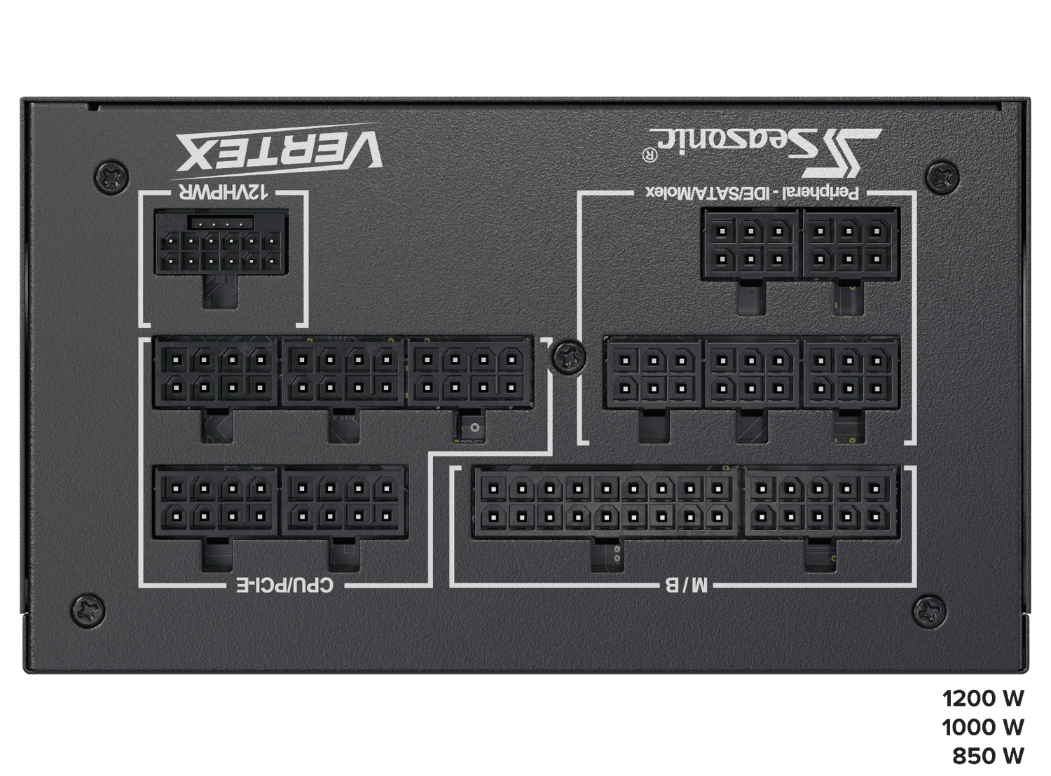 Sursa Seasonic VERTEX PX-1000, 80+ Platinum, 1000W, ATX 3.0 "VERTEX PX-1000" — miniatură