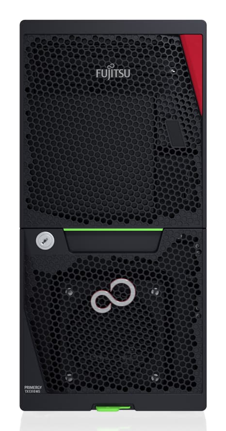 Fujitsu PRIMERGY TX1310 M5, Intel Xeon E-2356G, 1x 32GB DDR4, 2x 480GB SSD SATA, PS450W, 1Yr "VFY:T1315SX052IN"