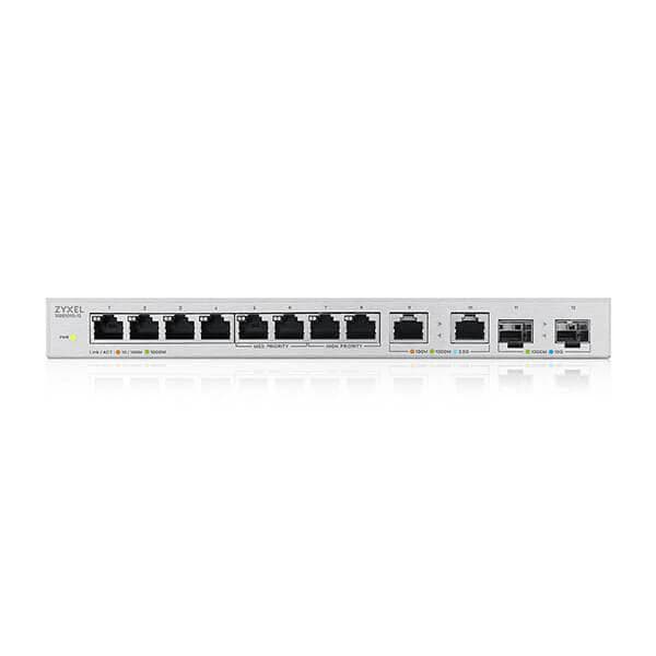 ZYXEL XGS1010-12 RJ45PORT SWITCH 2SFP+ "XGS1010-12-ZZ0102F"