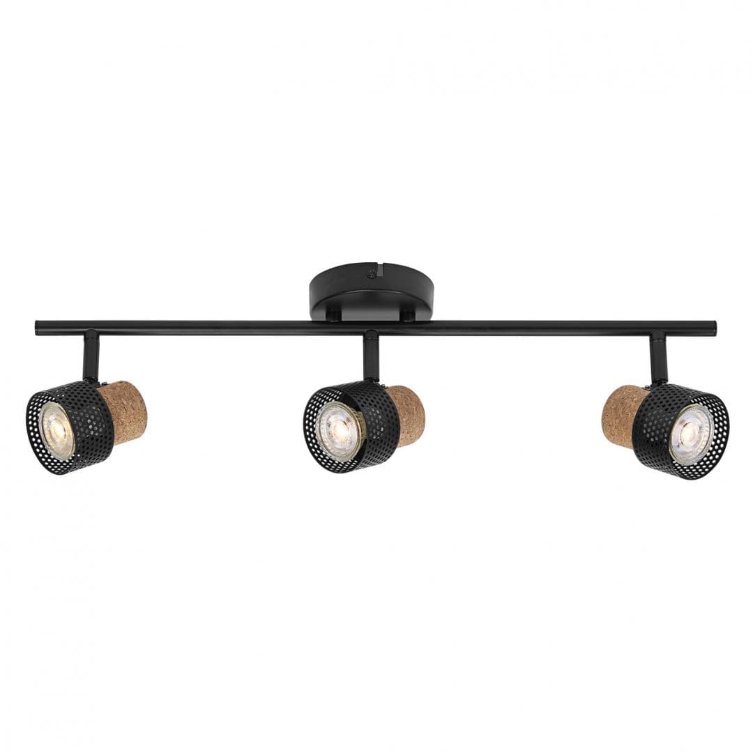 DECOR SPOT CORK 3X3.4W 927 GU10 BK LEDV "000004058075828728" — miniatură
