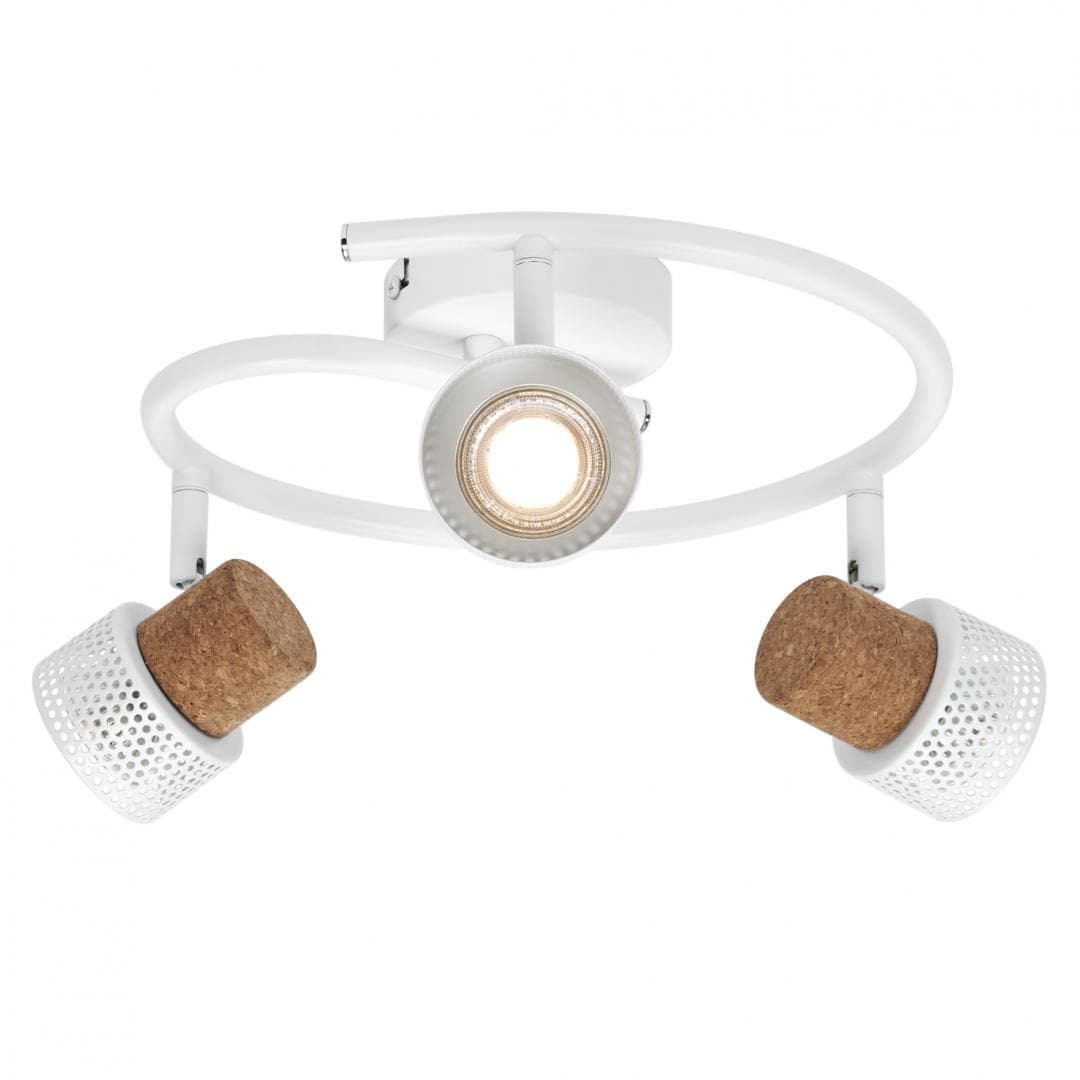 DECOR SPOT CORK SP 3X3.4W 927GU10WTLEDV "000004058075833333" — miniatură