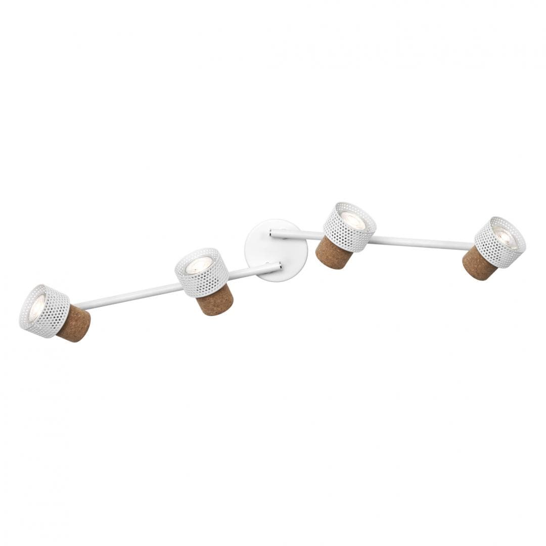 DECOR SPOT CORK 4X3.4W 927 GU10 WT LEDV "000004058075833371" — miniatură
