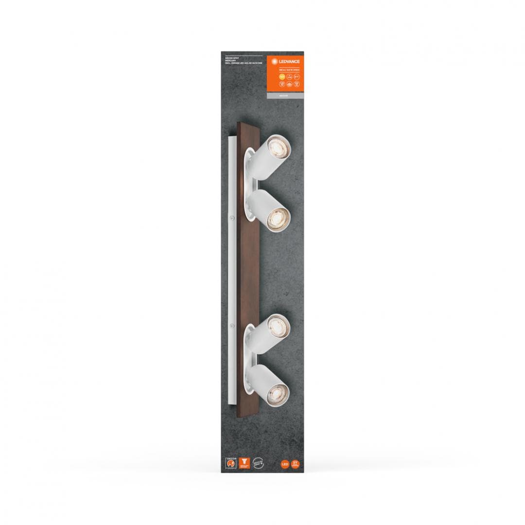 DECOR SPOT MERCURY 4X3.4W927GU10 WTLEDV "000004058075833616"