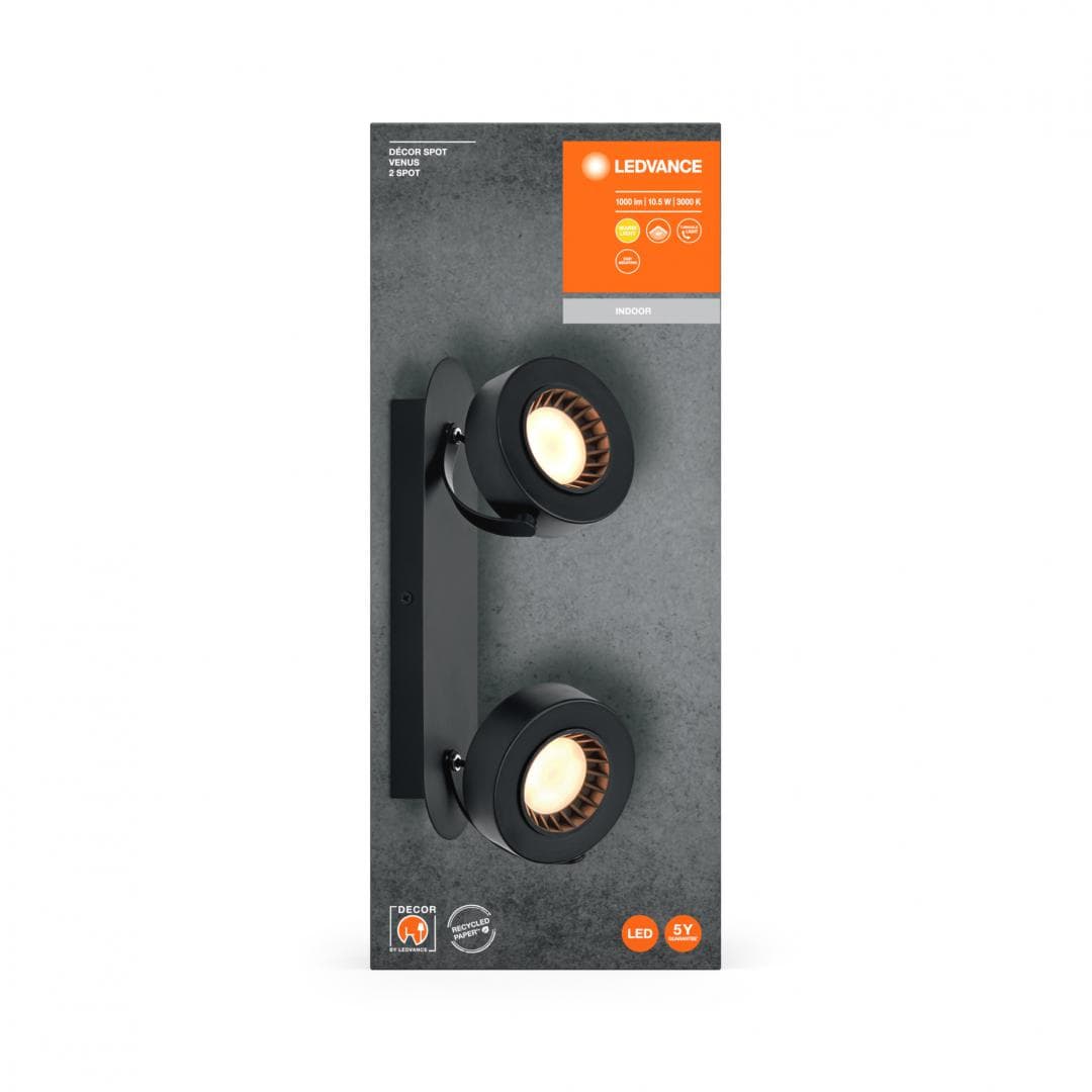 DECOR SPOT VENUS 300MM 10.5W 830 BKLEDV "000004058075833654"
