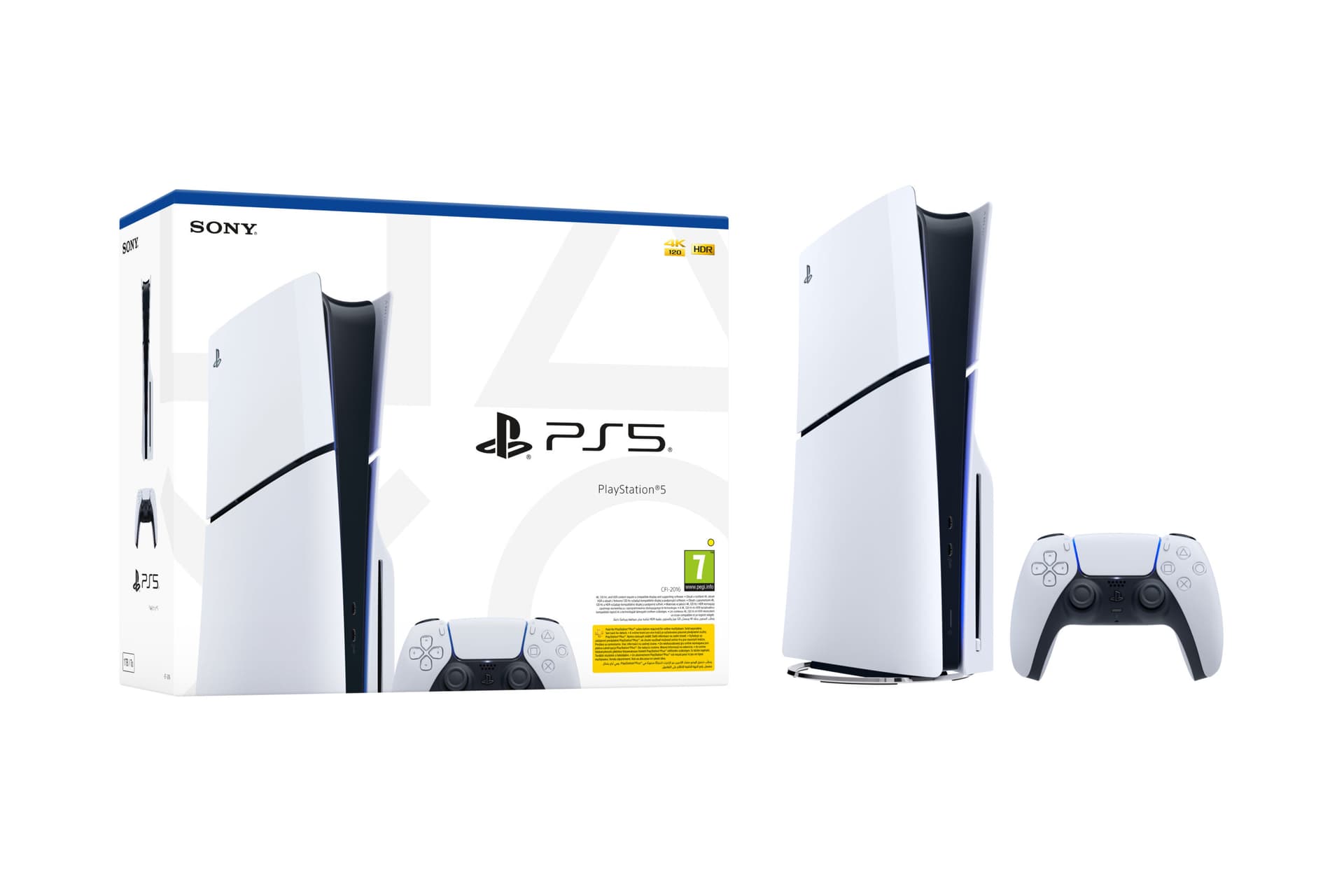 CONSOLA PS5 SONY SLIM DISC 170858 46501586 — miniatură