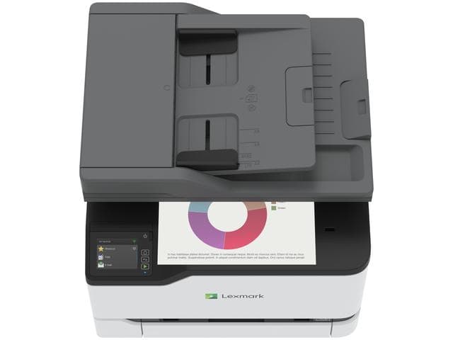 Multifunctional Laser Color Lexmark CX431ADW,A4,Functii:Impr|Scan|Cop|Fax,Viteza Print Mono:24.7ppm,Viteza Print color:24.7ppm,Conectiv:USB|Retea|Wi-Fi,Duplex:Da,ADF:Da "40N9470" — miniatură