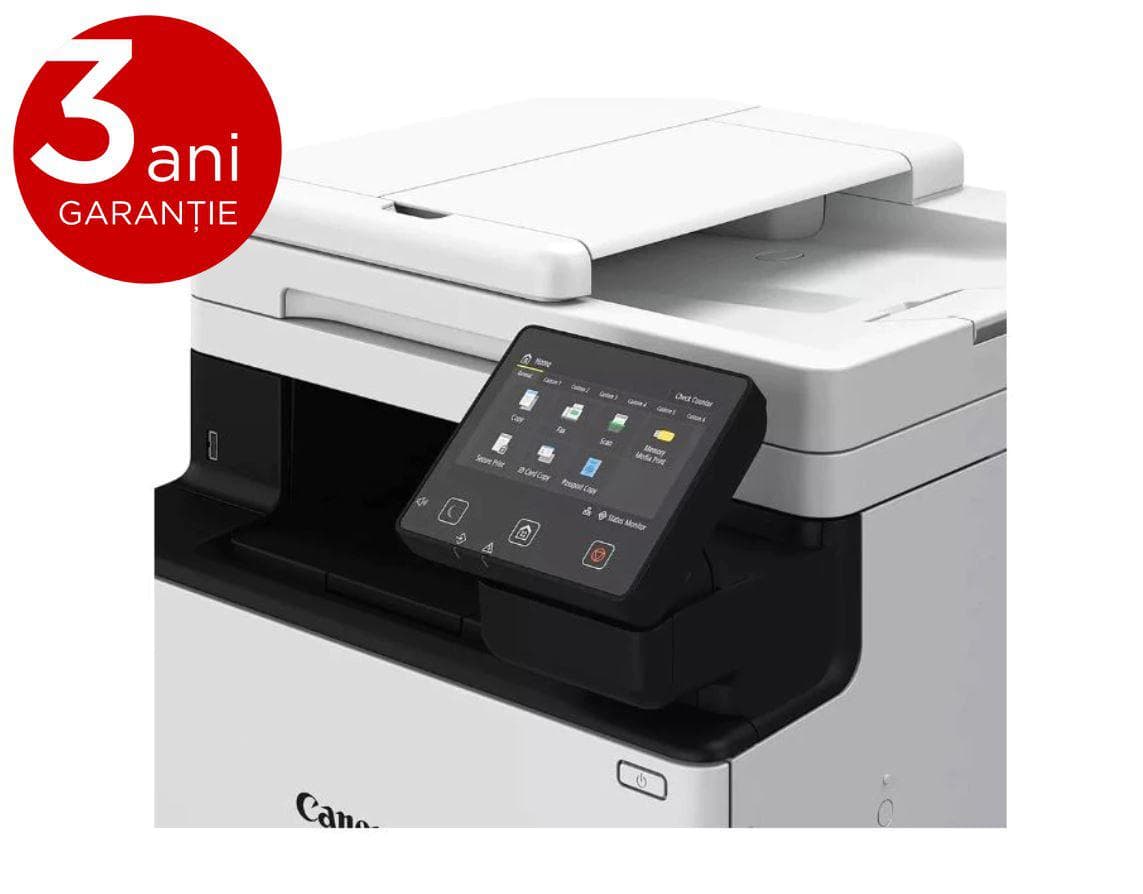 Multifunctional Laser Color Canon MF752CDW, A4,Functii:Impr.|Scan.|Cop.,Vit de Print Mono:33ppm,Vit de print color:33ppm,Conectiv:USB|Retea|Wi-Fi, Duplex:,ADF:Da "5455C012AA"