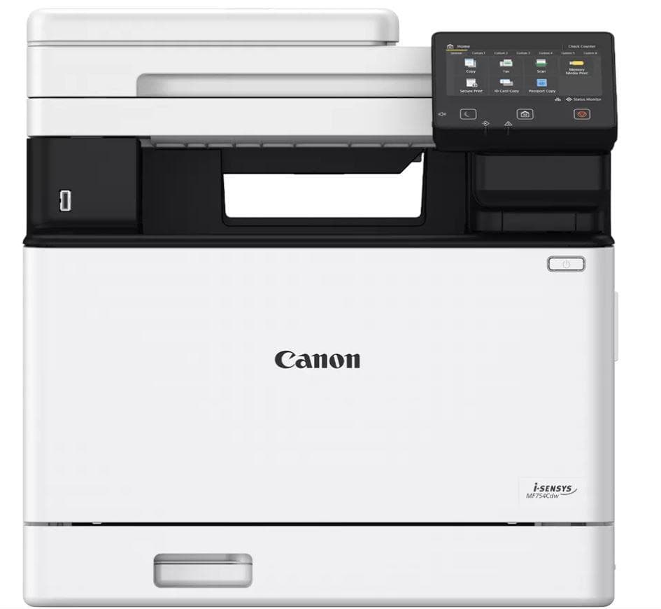 Multifunctional Laser Color Canon MF752CDW, A4,Functii:Impr.|Scan.|Cop.,Vit de Print Mono:33ppm,Vit de print color:33ppm,Conectiv:USB|Retea|Wi-Fi, Duplex:,ADF:Da "5455C012AA" — miniatură
