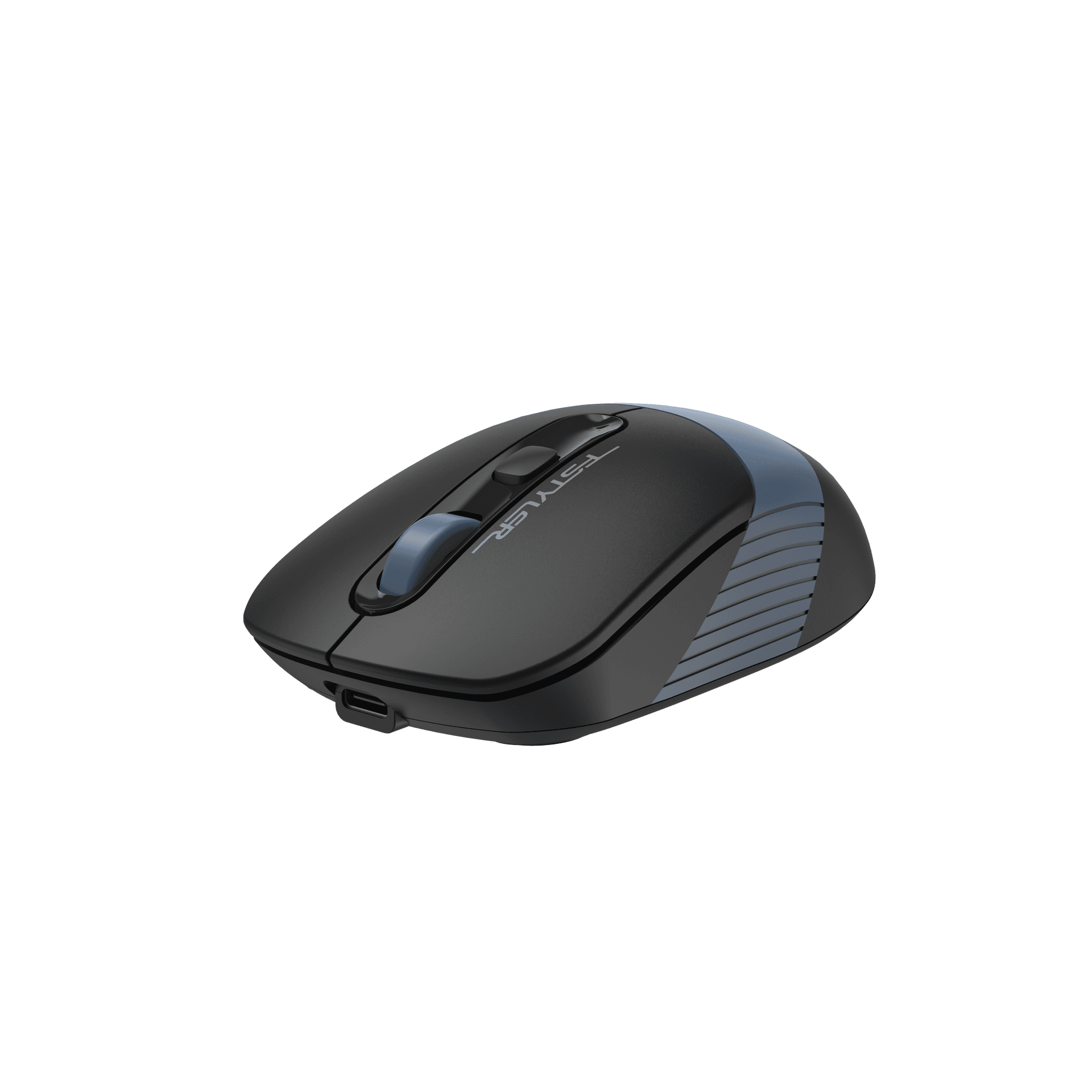 MOUSE A4tech, PC sau NB, wireless, 2.4GHz + BT, optic, 2000 dpi, butoane/scroll 4/1, albastru, Fstyler "FB10C-B" — miniatură
