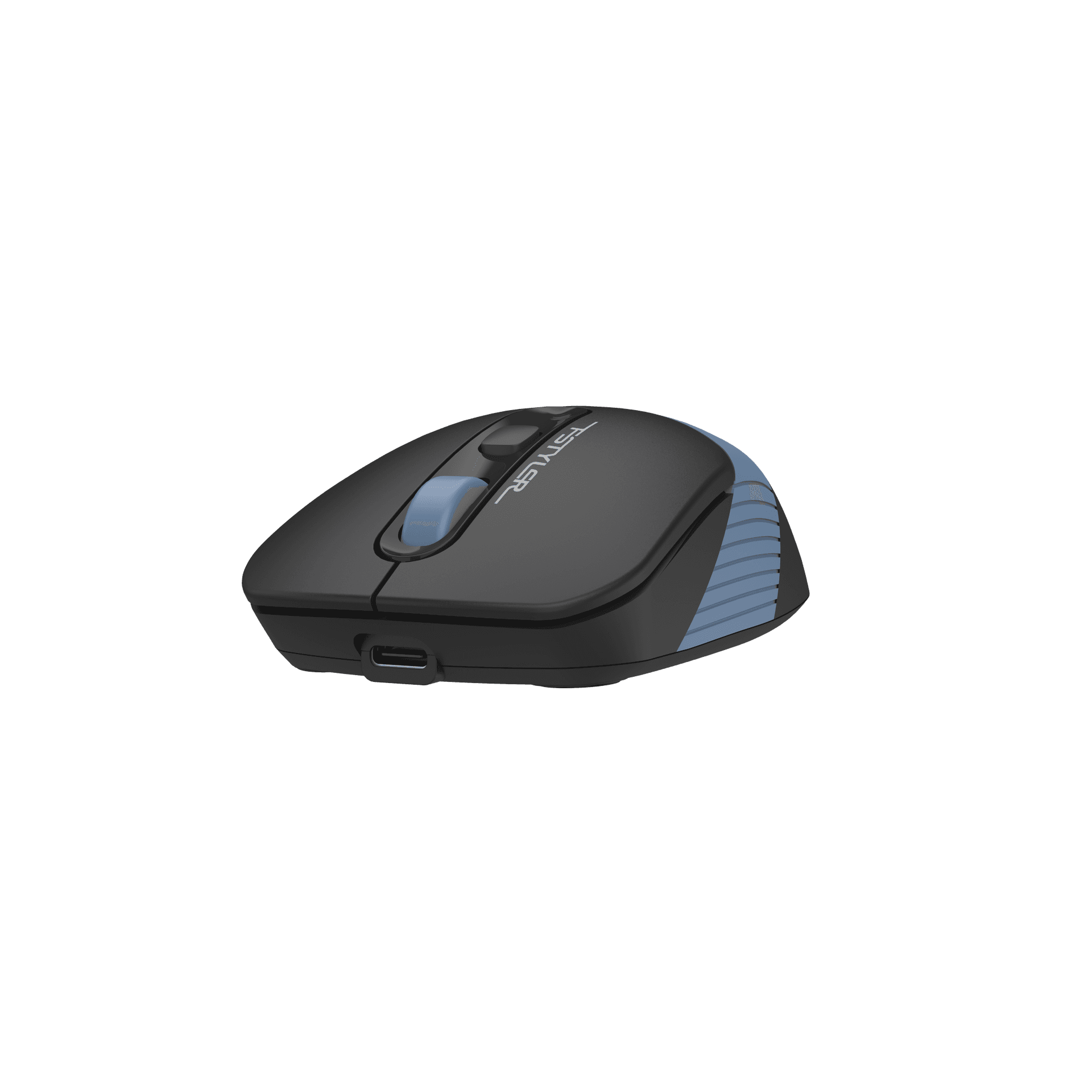 MOUSE A4tech, PC sau NB, wireless, 2.4GHz + BT, optic, 2000 dpi, butoane/scroll 4/1, albastru, Fstyler "FB10C-B" — miniatură