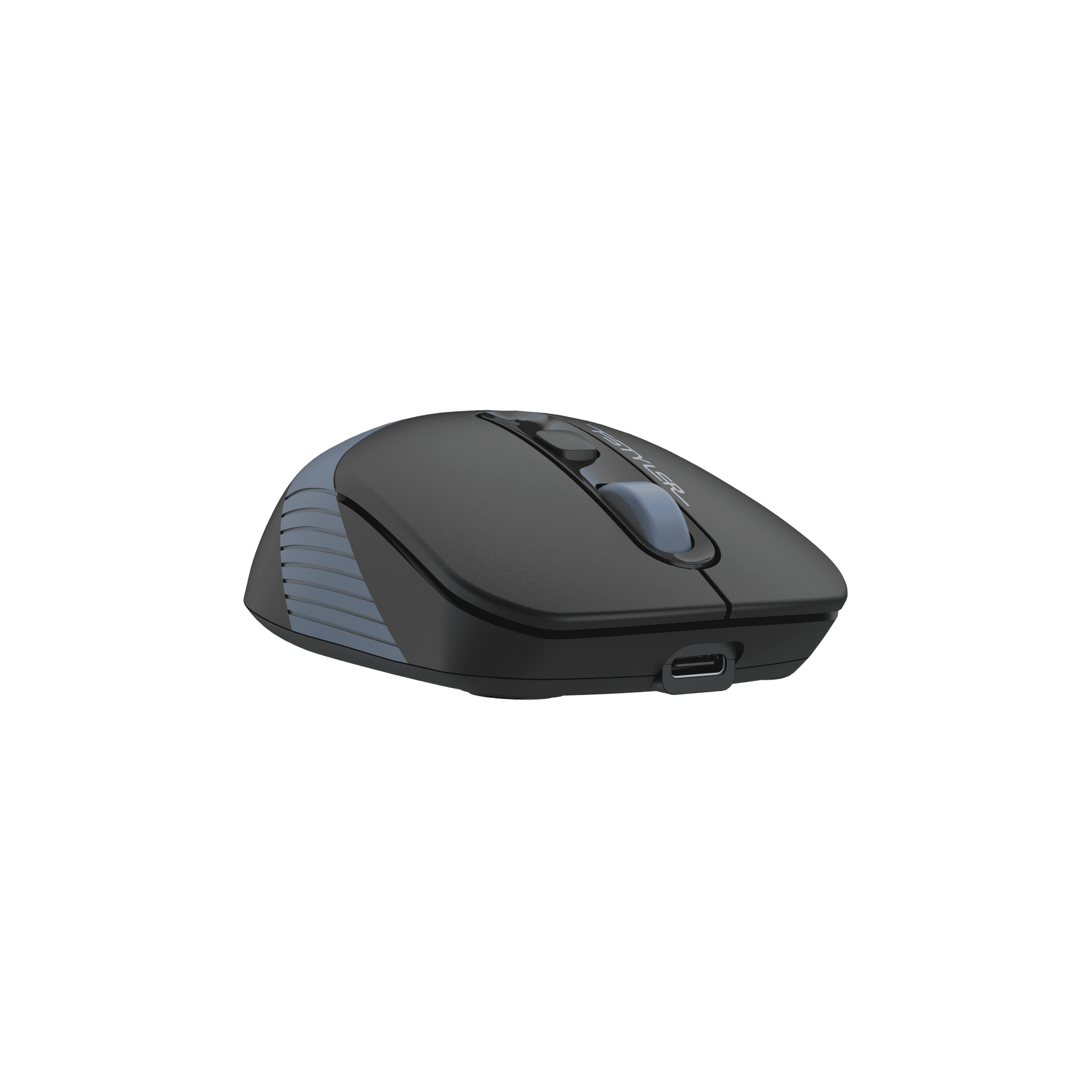 MOUSE A4tech, PC sau NB, wireless, 2.4GHz + BT, optic, 2000 dpi, butoane/scroll 4/1, albastru, Fstyler "FB10C-B" — miniatură