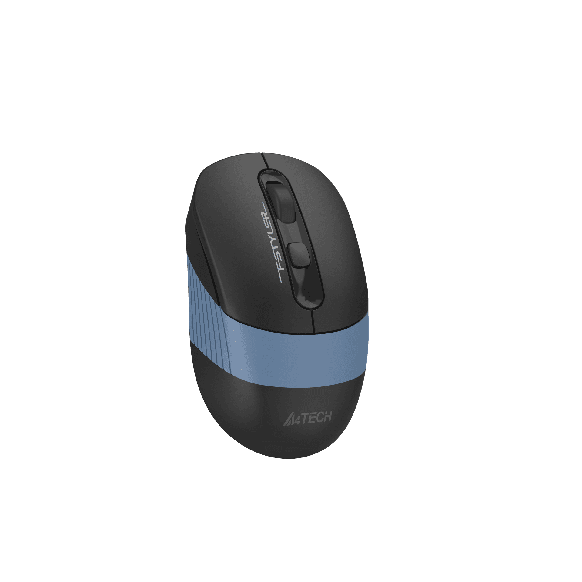 MOUSE A4tech, PC sau NB, wireless, 2.4GHz + BT, optic, 2000 dpi, butoane/scroll 4/1, albastru, Fstyler "FB10C-B" — miniatură