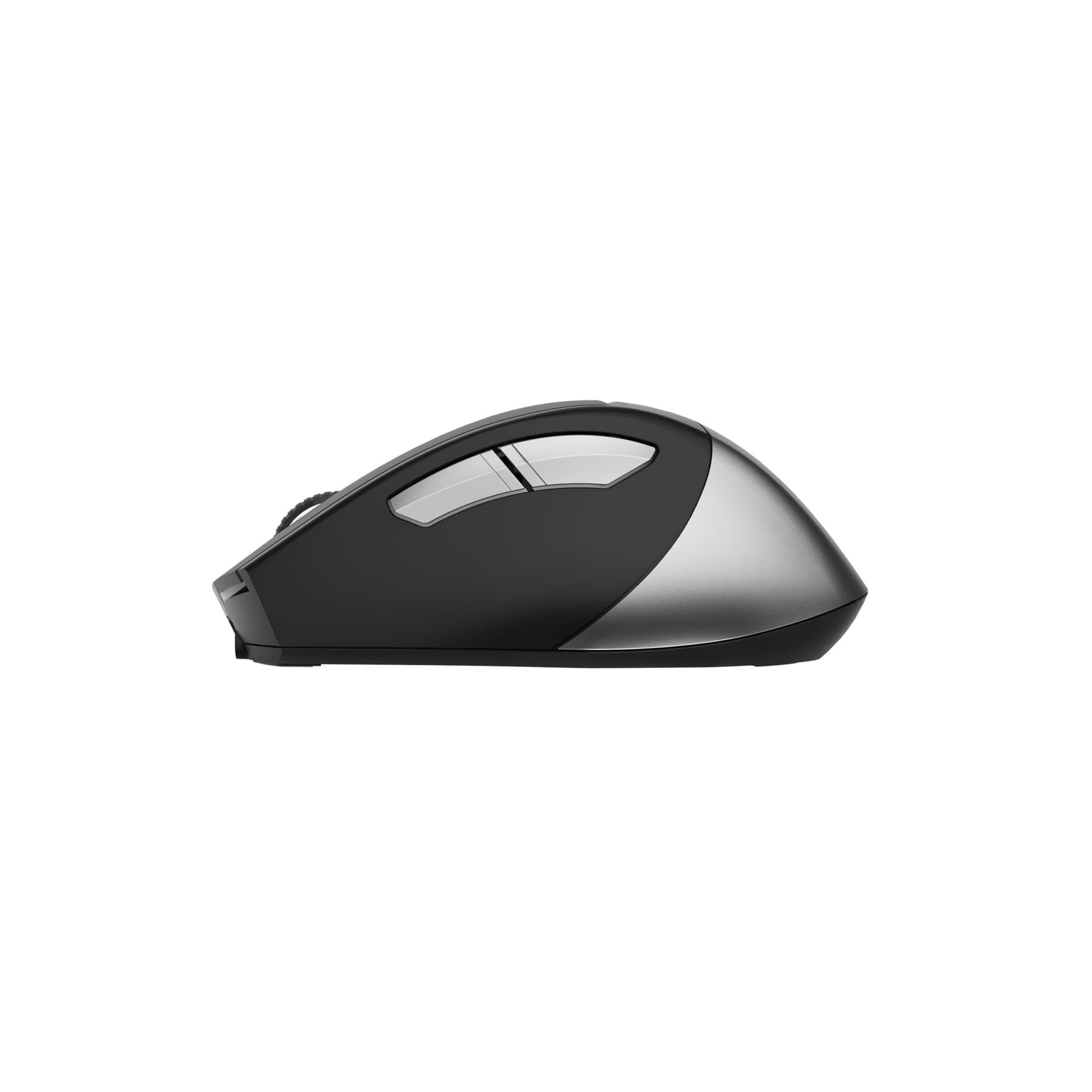 MOUSE A4tech, PC sau NB, wireless, 2.4GHz + BT, optic, 2000 dpi, butoane/scroll 6/1, gri, Fstyler "FB35C-SG" — miniatură
