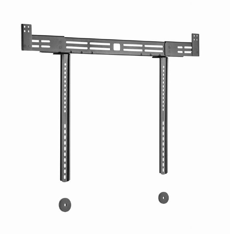 SUPORT de monitor GEMBIRD, pt 1 soundbar, universal, max 10 kg, otel, negru, "TVM-SB-01" — miniatură