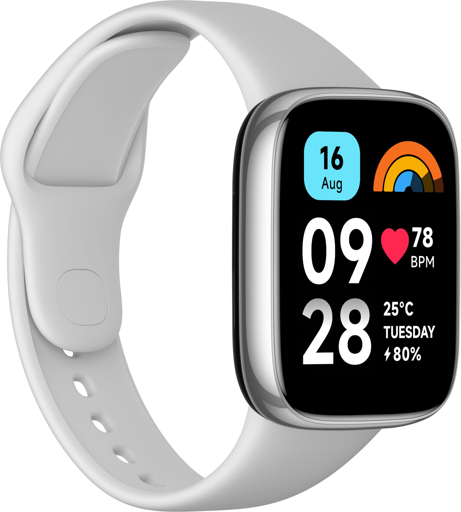 Smartwatch Redmi Watch 3 Active Gri "BHR7272GL" — miniatură