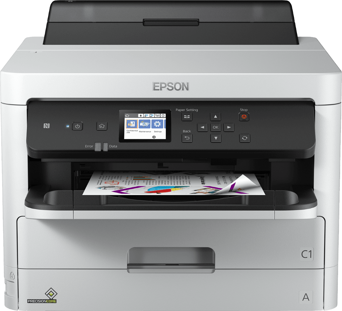 Imprimanta Inkjet Color Epson WF-C529RDTW,A4,Functii: Imprimare, Vit de Print Mono: 34ppm, Viteza de print color:34ppm,Conectiv:USB|Retea|Wi-Fi, Duplex:Da,ADF:nu, "C11CG79401"