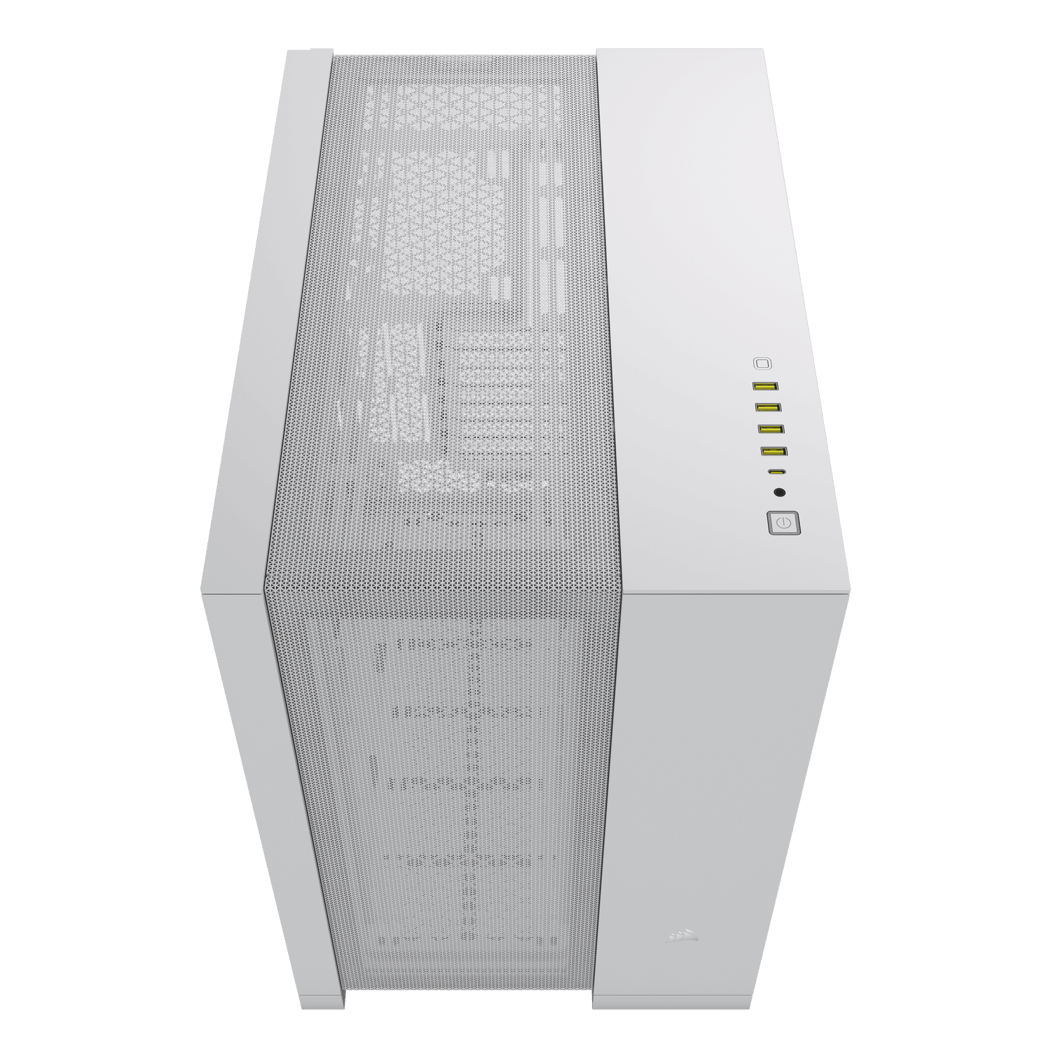 Carcasa Corsair 6500D Airflow Midi-Tower, Tempered Glass - weiß "CC-9011260-WW" — miniatură