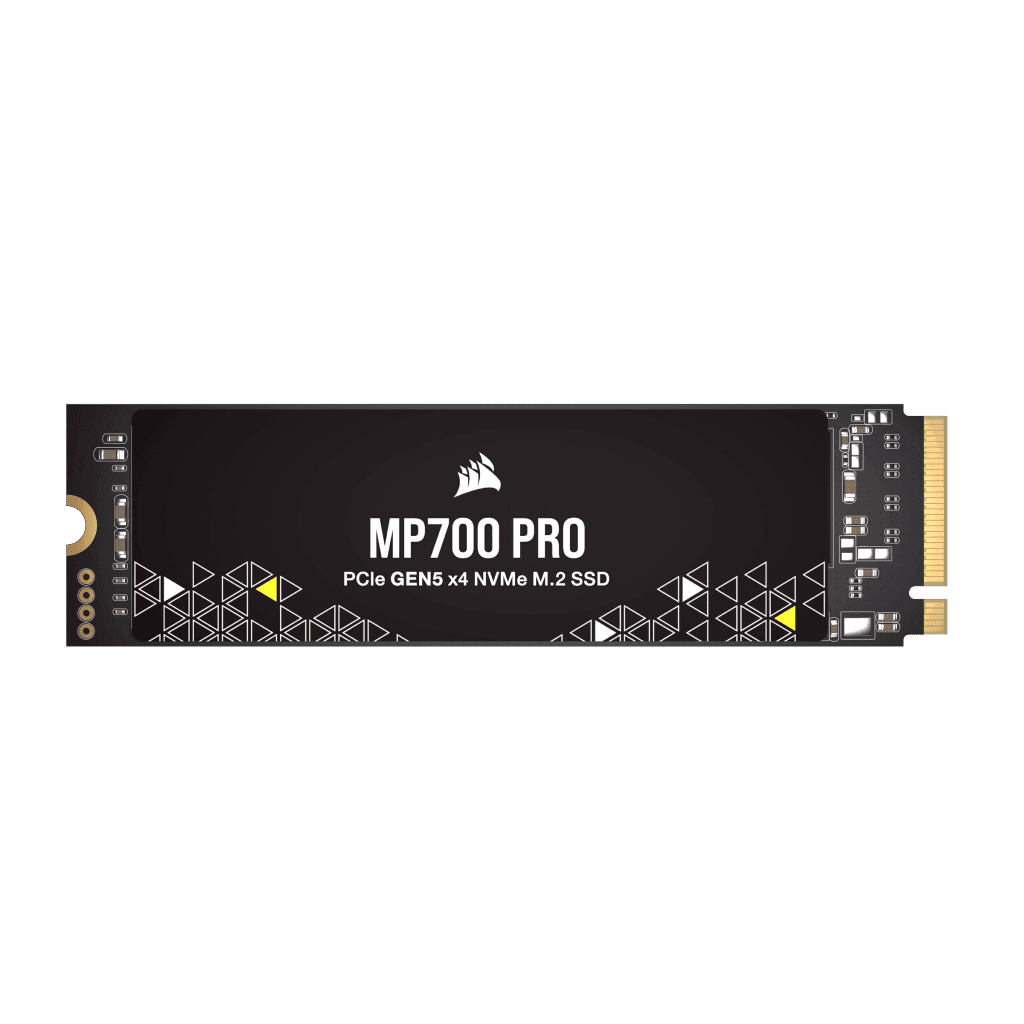 SSD Corsair MP700 PRO, 4TB, PCIe Gen 5.0 x4, NVMe 2.0, M.2 2280, Negru "CSSD-F4000GBMP700PNH" — miniatură