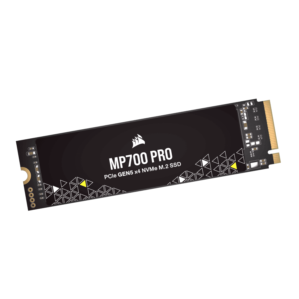 SSD Corsair MP700 PRO, 4TB, PCIe Gen 5.0 x4, NVMe 2.0, M.2 2280, Negru "CSSD-F4000GBMP700PNH" — miniatură