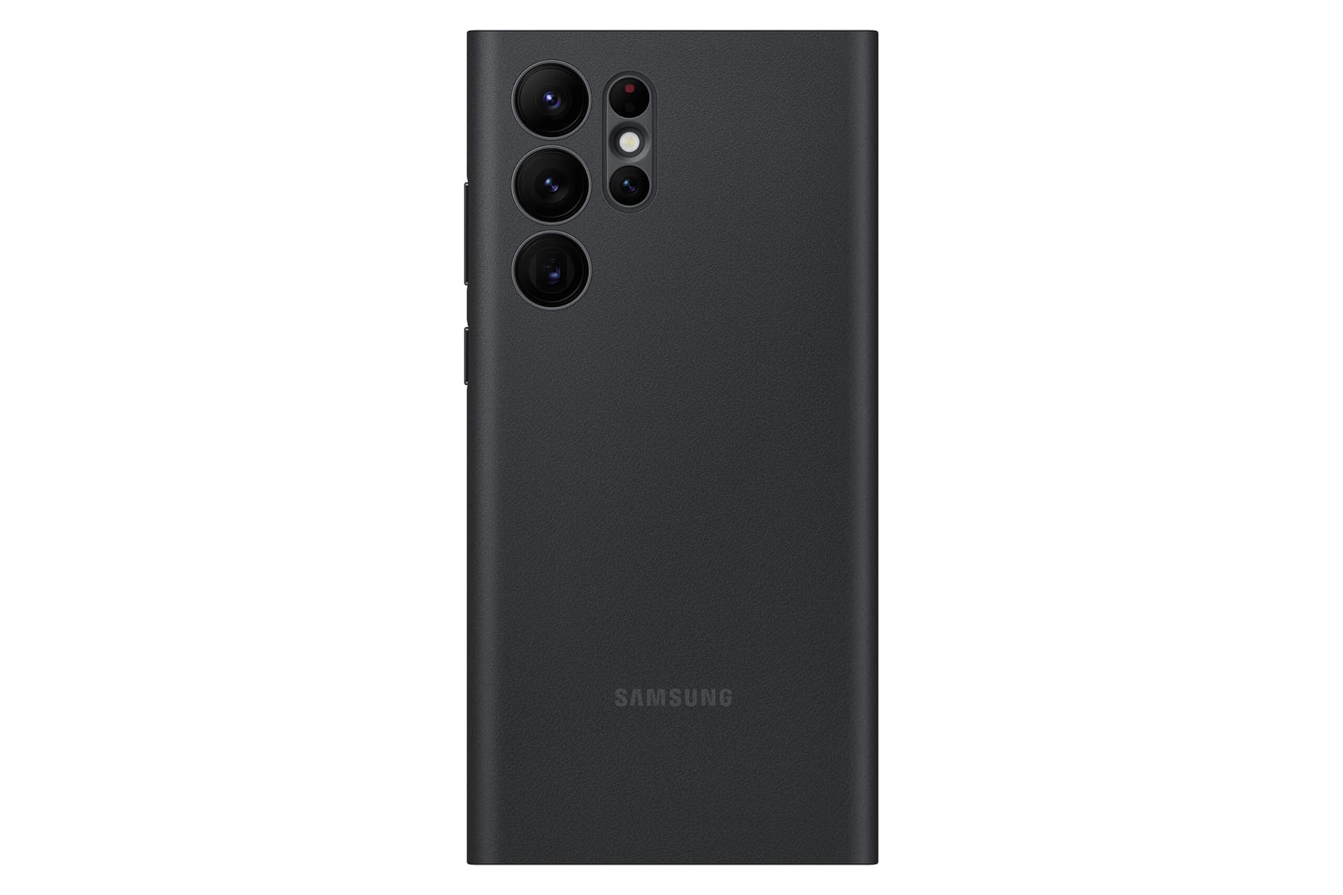 Smart LED View Cover Galaxy S22 Ultra S908 Black "EF-NS908PBEGEE" — miniatură