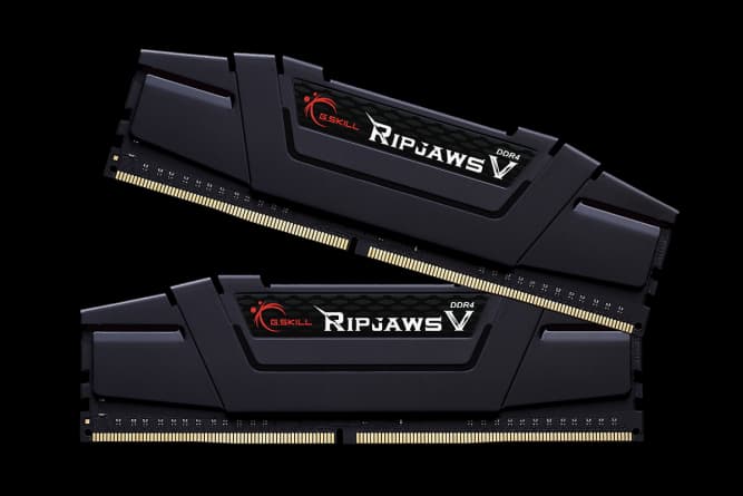 Memorie D4 F4-3200C14D-32GVK, 3200 MHz, 32GB, C14, GSkill RipV K2 "F4-3200C14D-32GVK" — miniatură