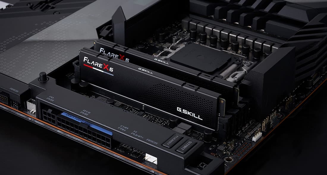 Memorie Flare X5 DDR5 32GB 6000 MHZ CL32 Dual Kit "F5-6000J3238F16GX2-FX5" — miniatură