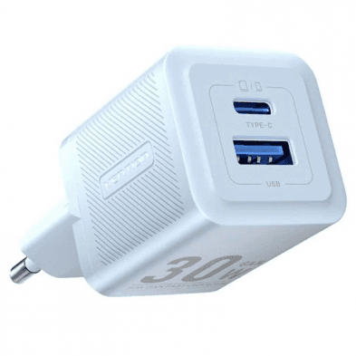Alimentator retea Vention 30W, 1 x USB Type-C, 1 x USB, 5V/3A, PD 3.0, QC 3.0, QC 4.0, albastru, "FEQL0-EU" - 6922794782228