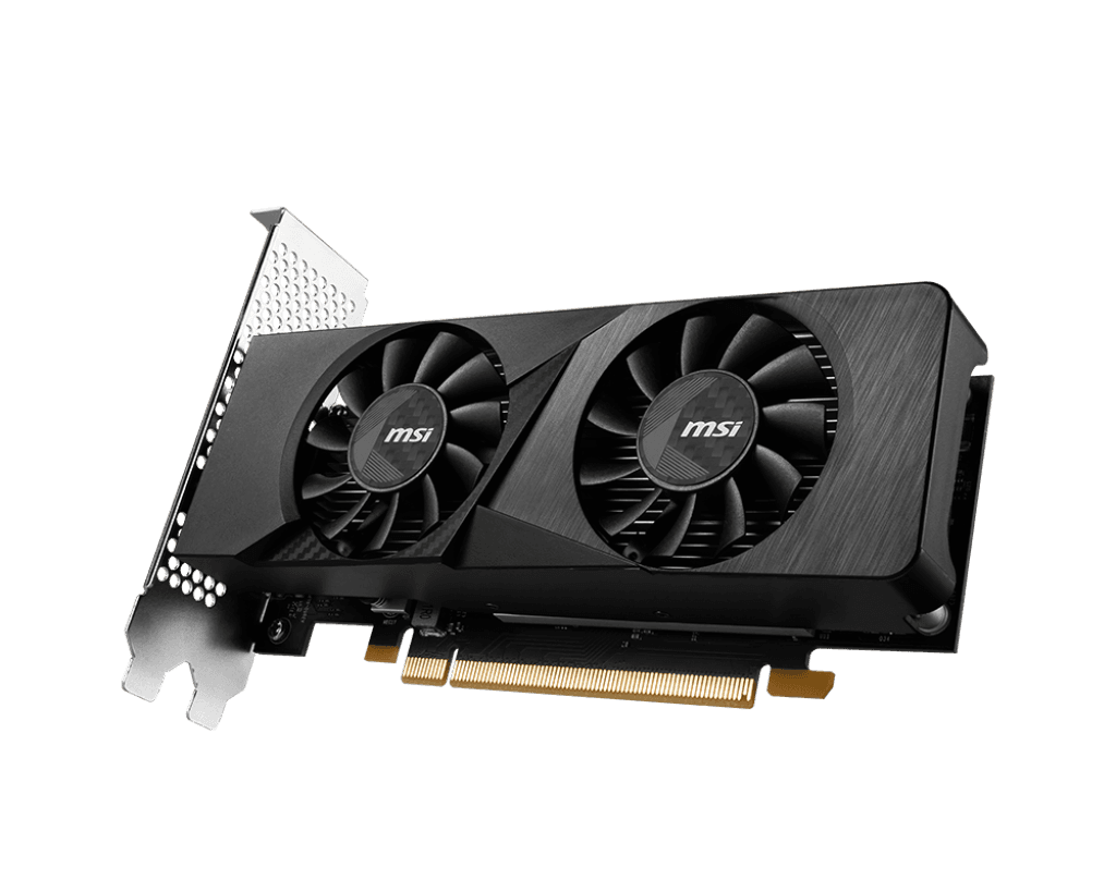 MSI GeForce RTX 3050 LP 6G OC, 6GB GDDR6, Low profile, 96-bit "GeForce RTX 3050 LP 6G OC" — miniatură