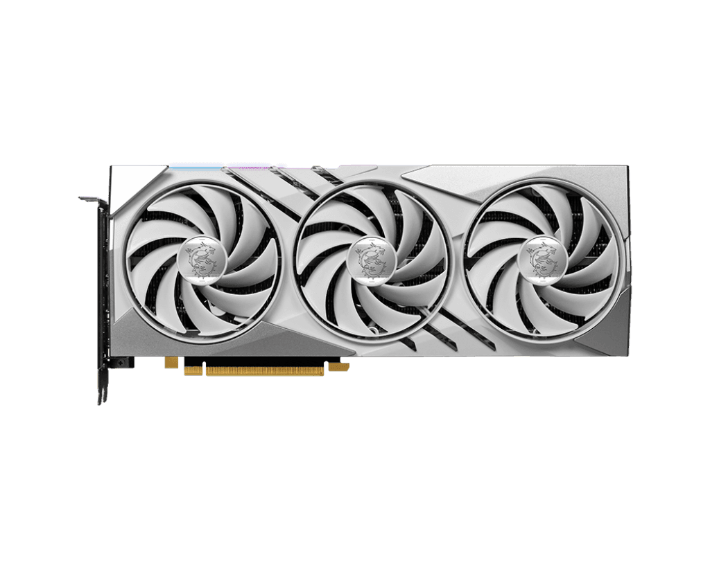 MSI GeForce RTX 4070 SUPER 12G GAMING X SLIM WHITE "GeForce RTX 4070 SUPER 12G GAMING X SLIM WHITE"