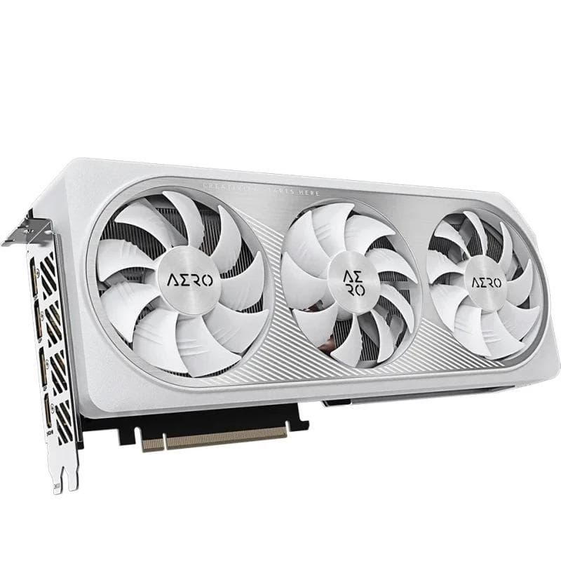 GB GeForce RTX 4070 AERO OC SUPER 12GB "GV-N407SAERO OC-12GD" — miniatură